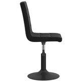 vidaXL Eetkamerstoelen 2 st. Fluweel Zwart - 34% Korting!