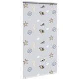 vidaXL Doucherolgordijn met cassette 140x240 cm stofbreedte 136 cm