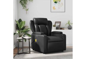 vidaXL Massagestoel Kunstleer Zwart - 34% Korting!