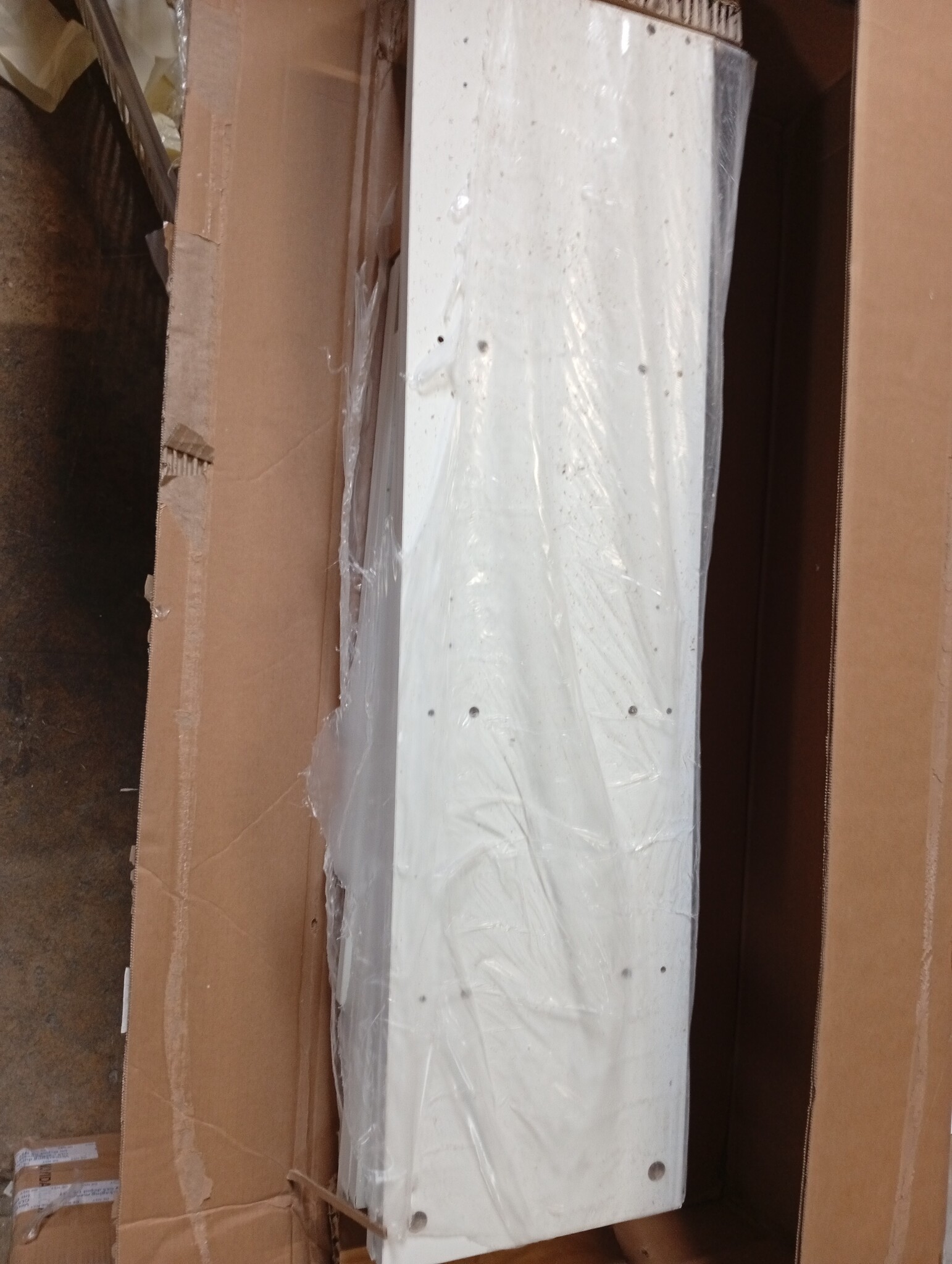 vidaXL Wasmachinekast 70,5x25,5x90 cm wit