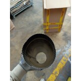 Zwarte Kachelpijp Staal Ø 120mm - 50cm - 63% Korting!