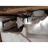 vidaXL Afzuigkap voor kookeiland met LCD-scherm