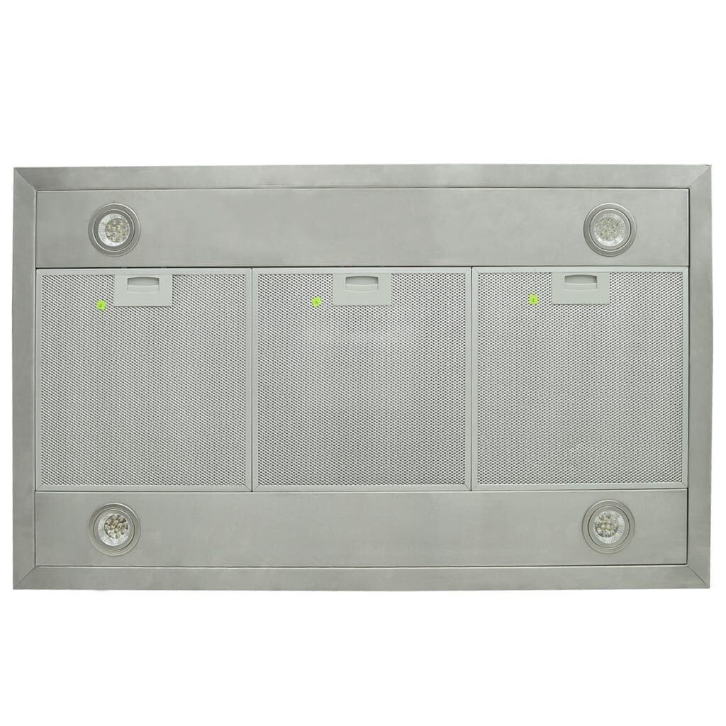 vidaXL Afzuigkap voor kookeiland met LCD-scherm