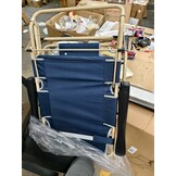 Tuin ligstoel 2in1 Marineblauw - 38% Korting!