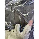 Ligstoel kussen - 160x52x5cm - grijs