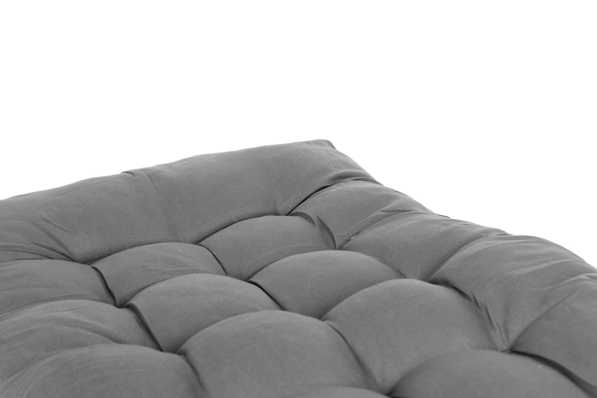 Ligstoel kussen - 160x52x5cm - grijs