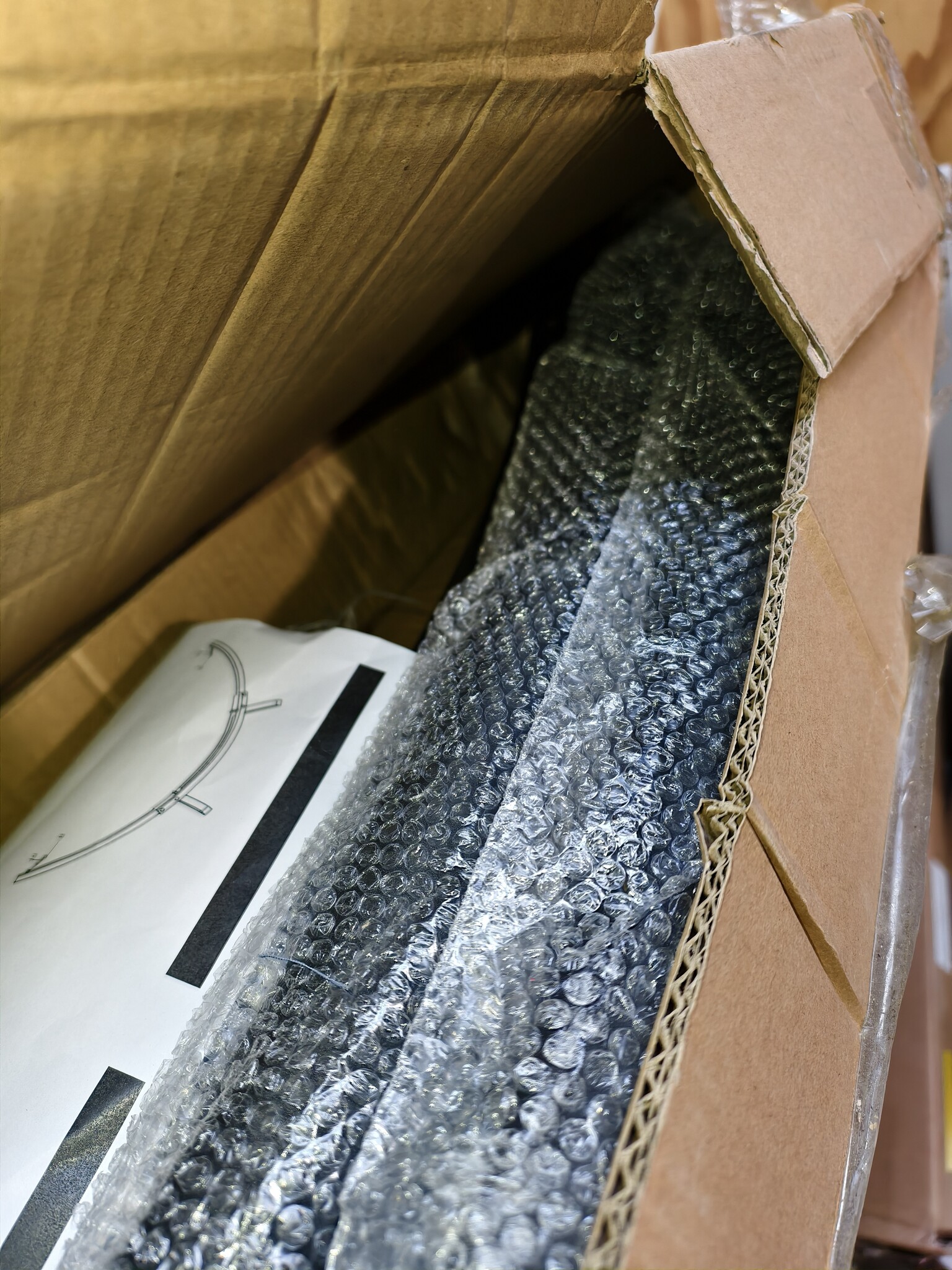 Metalen hangmat standaard - 300x100 cm - tot 150 kg