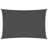 vidaXL Zonnescherm rechthoekig 6x8 m oxford stof antracietkleurig