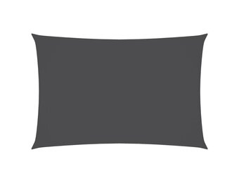 vidaXL Zonnescherm rechthoekig 6x8 m oxford stof antracietkleurig