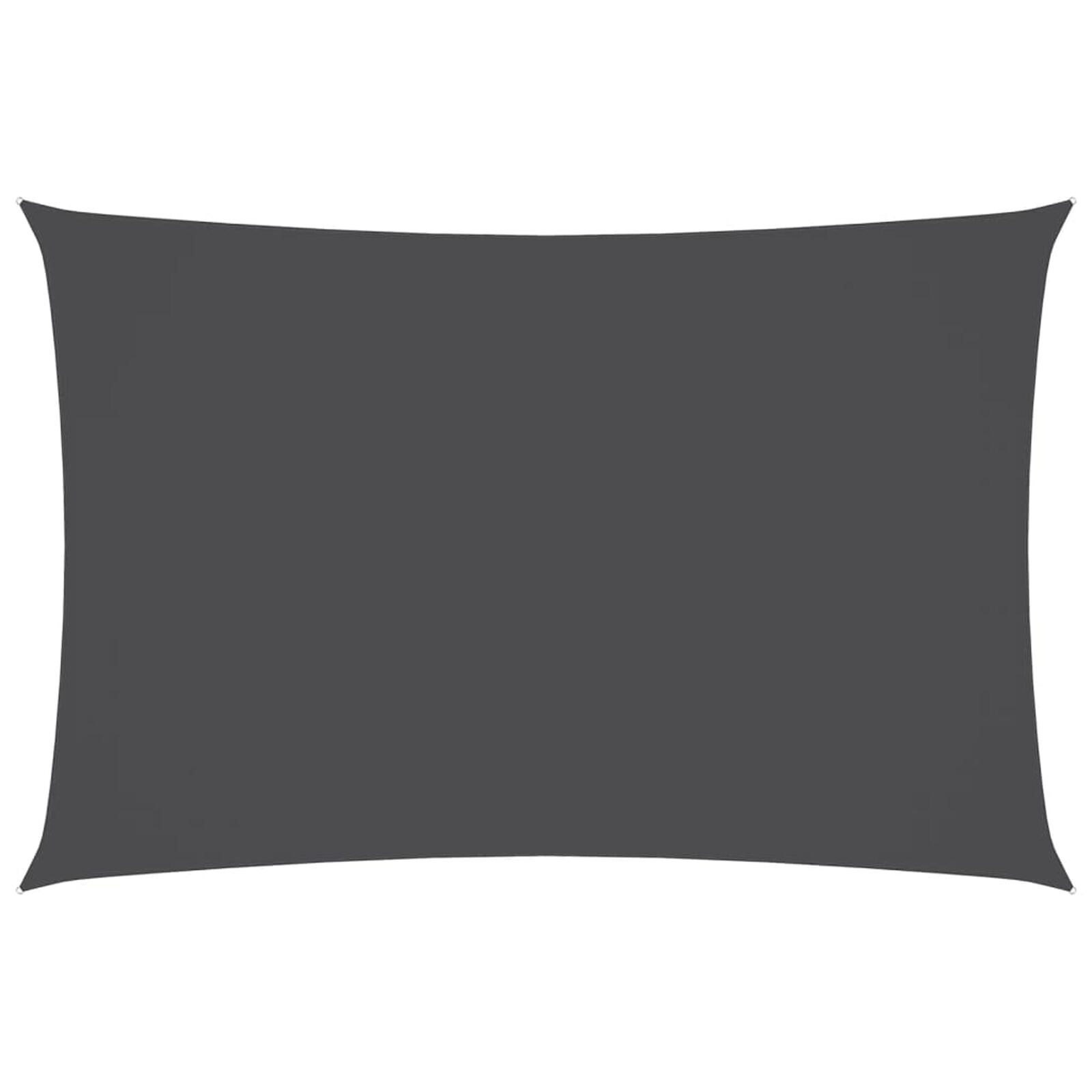 vidaXL Zonnescherm rechthoekig 6x8 m oxford stof antracietkleurig