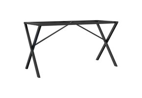 vidaXL Eettafelpoten X-frame - Gietijzer - 32% Korting!