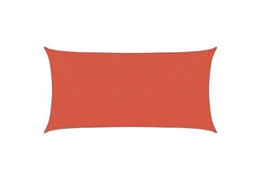 vidaXL Schaduwdoek Terracotta 3x6m HDPE - 31% Korting