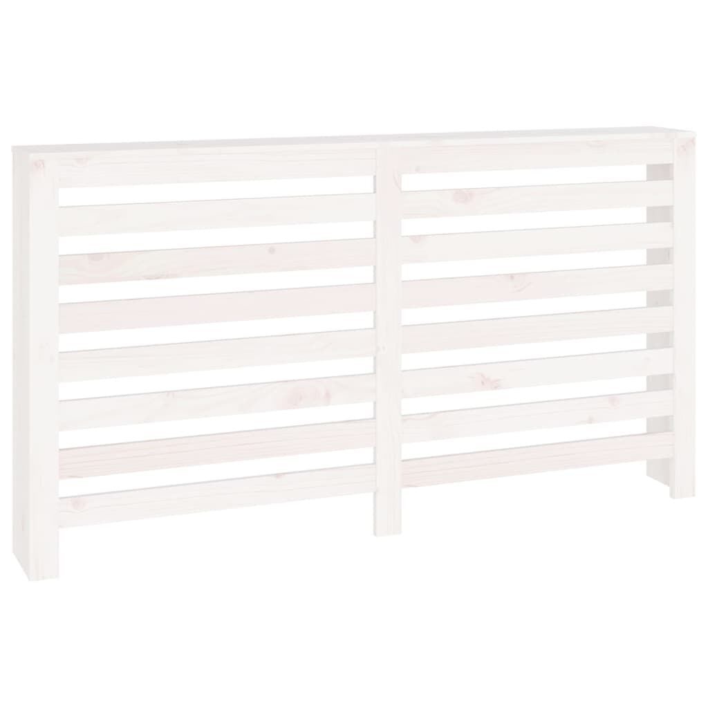 vidaXL Radiatorombouw Grenenhout Wit - 33% Korting