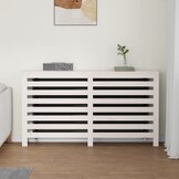 vidaXL Radiatorombouw Grenenhout Wit - 33% Korting