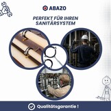 5x Stalen Pijpklem met Afdichting 75-80mm | -25% Korting