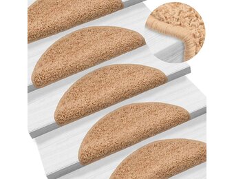 VidaXL Beige Trapmatten 15 stuks - 33% Korting!