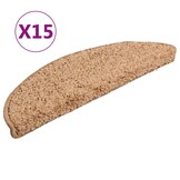 VidaXL Beige Trapmatten 15 stuks - 33% Korting!