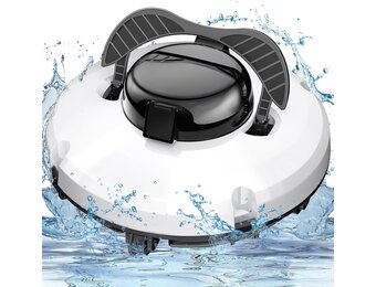 Draadloze Zwembadrobot - 120 min - Zwart - 36% Korting