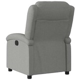 vidaXL Fauteuil Verstelbaar Stof Donkergrijs - 41% Korting!