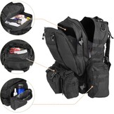 SHANNA Tactische Rugzak 55L - Militair & Outdoor - Zwart/Groen (-38%)