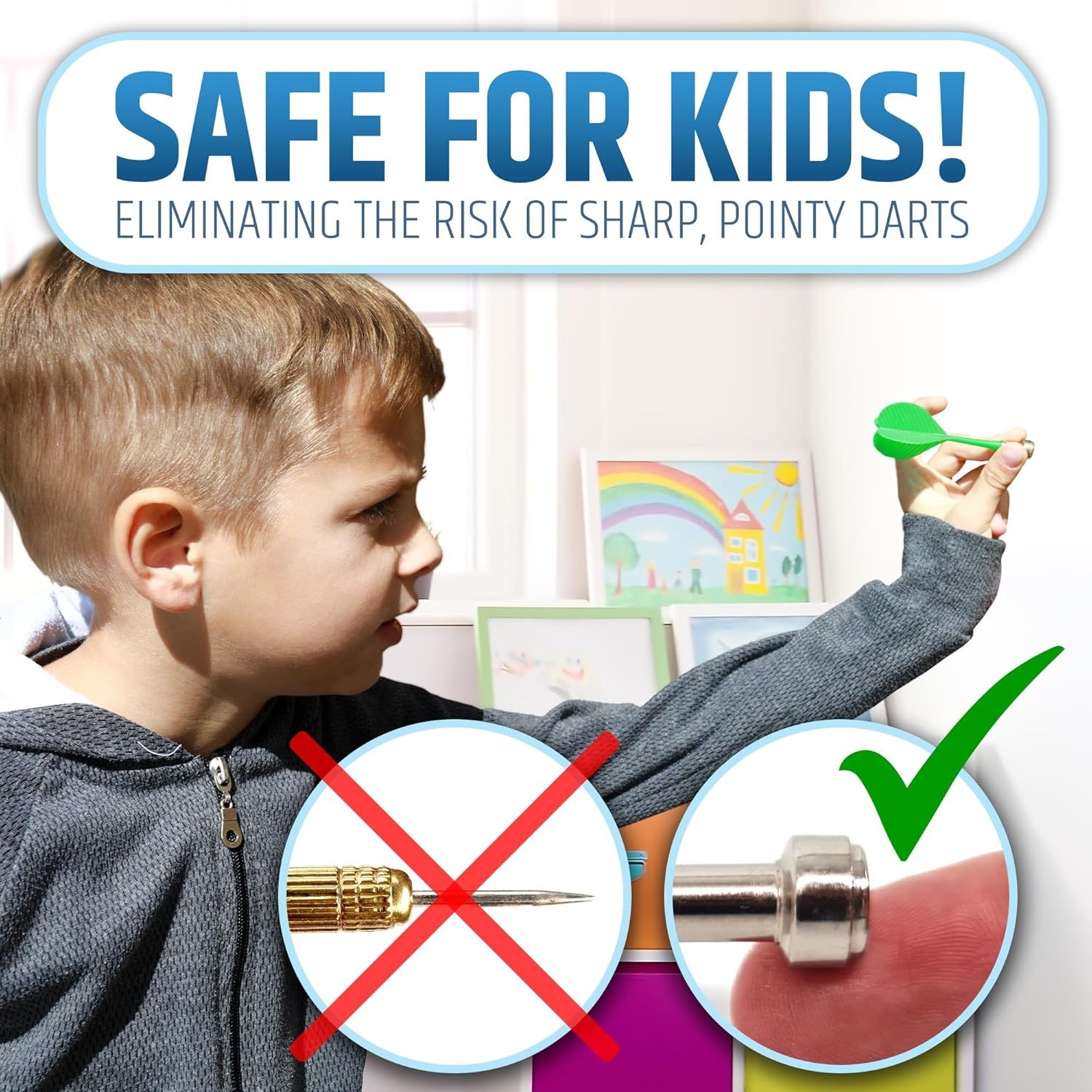 Magnetisch Dartbord voor Kinderen - 33% Korting