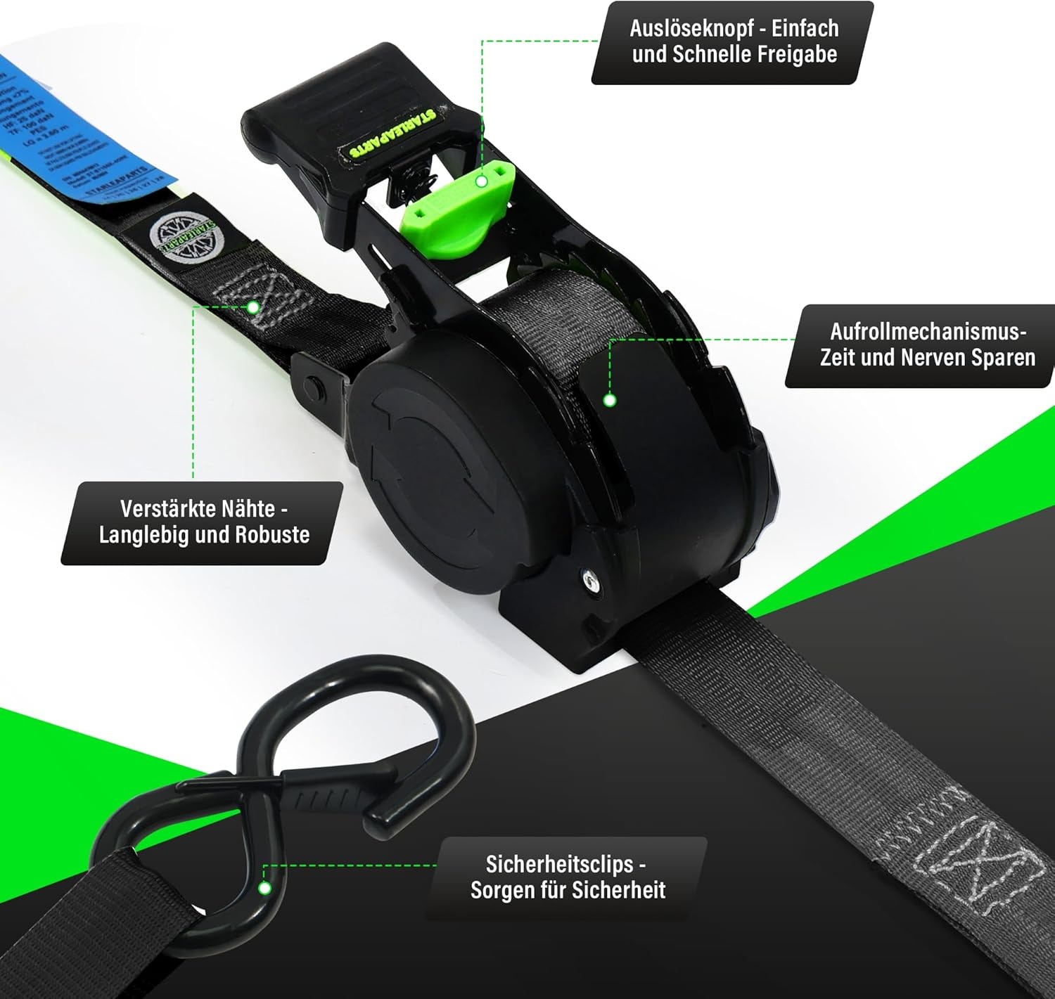 StarLeaparts Automatische Spanbanden (4 stuks) - Nu -9%