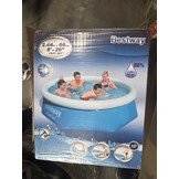 Bestway Opblaas Zwembad 244x61cm Blauw - 49% Korting!