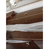 VidaXL Wandtafel Inklapbaar Bruineiken - 58% Korting!