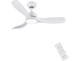 Stille Plafondventilator met Verlichting - 107cm - 36% Korting