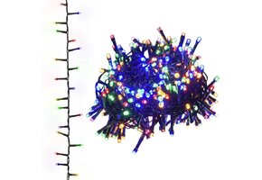 vidaXL Lichtslinger 65m 3000 LED's Meerkleurig - 34% Korting!