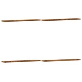 vidaXL Wandschappen 4 st (60x10 cm) - Oud Hout - 17% Korting!