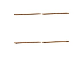 vidaXL Wandschappen 4 st (60x10 cm) - Oud Hout - 17% Korting!