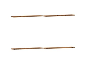 vidaXL Wandschappen 4 st (60x10 cm) - Oud Hout - 17% Korting!