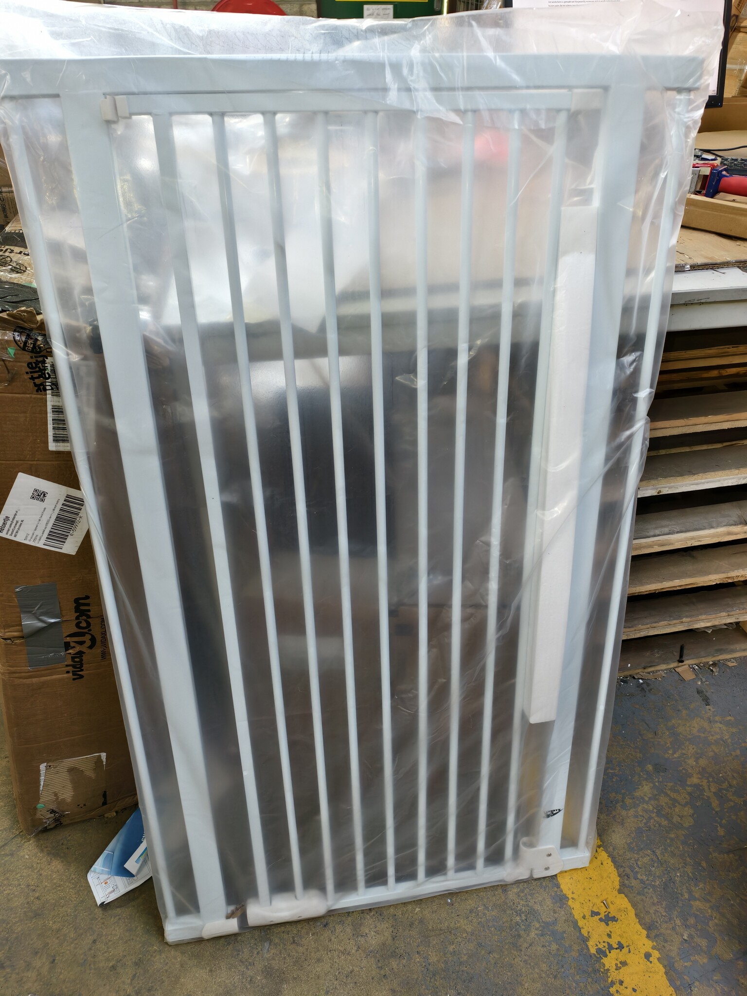 Veilig Traphek Wit 72-86cm Verstelbaar - 38% Korting