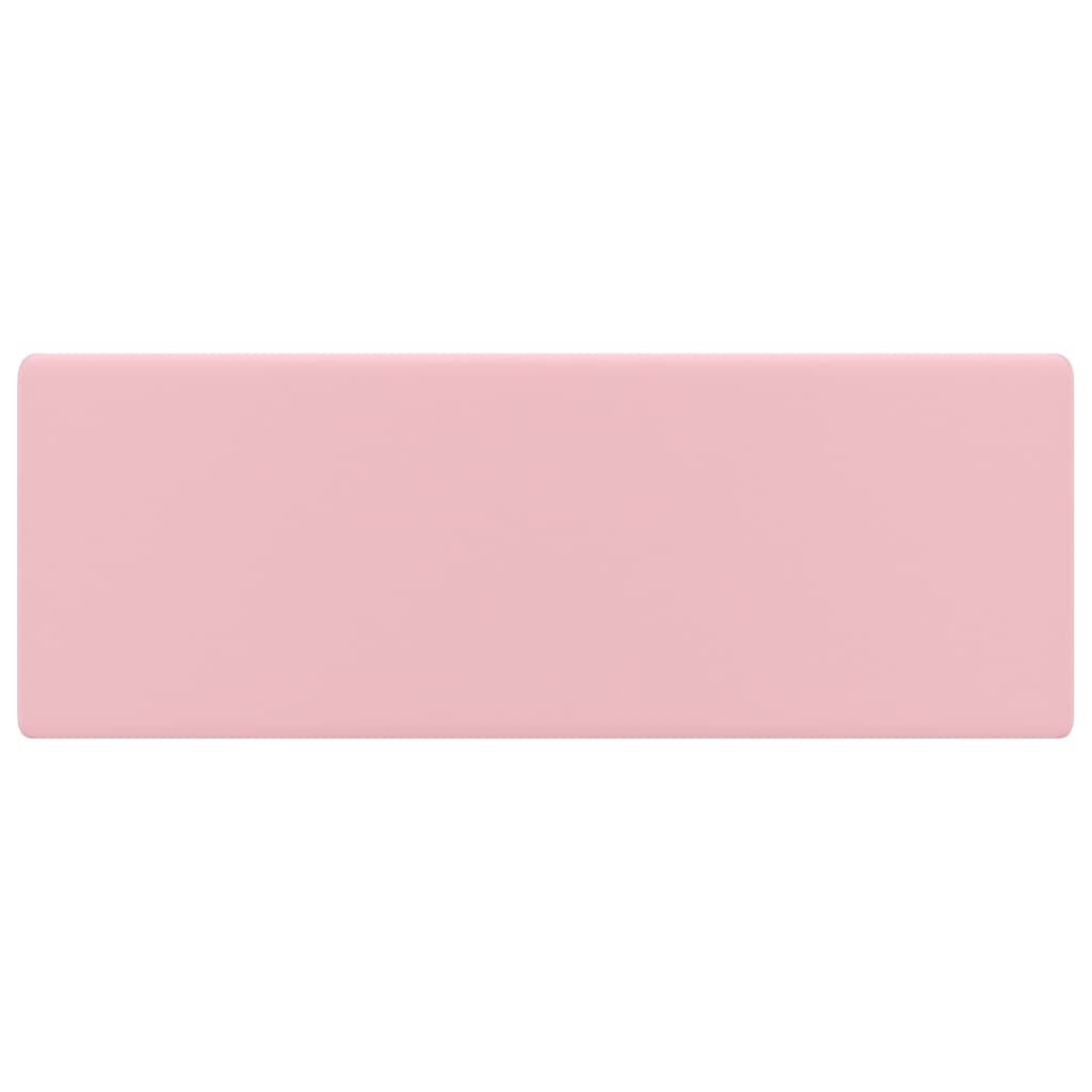 vidaXL Vierkante Wastafel Mat Roze - 33% Korting