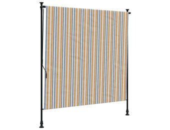 Retoertje: Geel/Wit Rolgordijn Buiten 200x270cm - Nu 34% Korting!