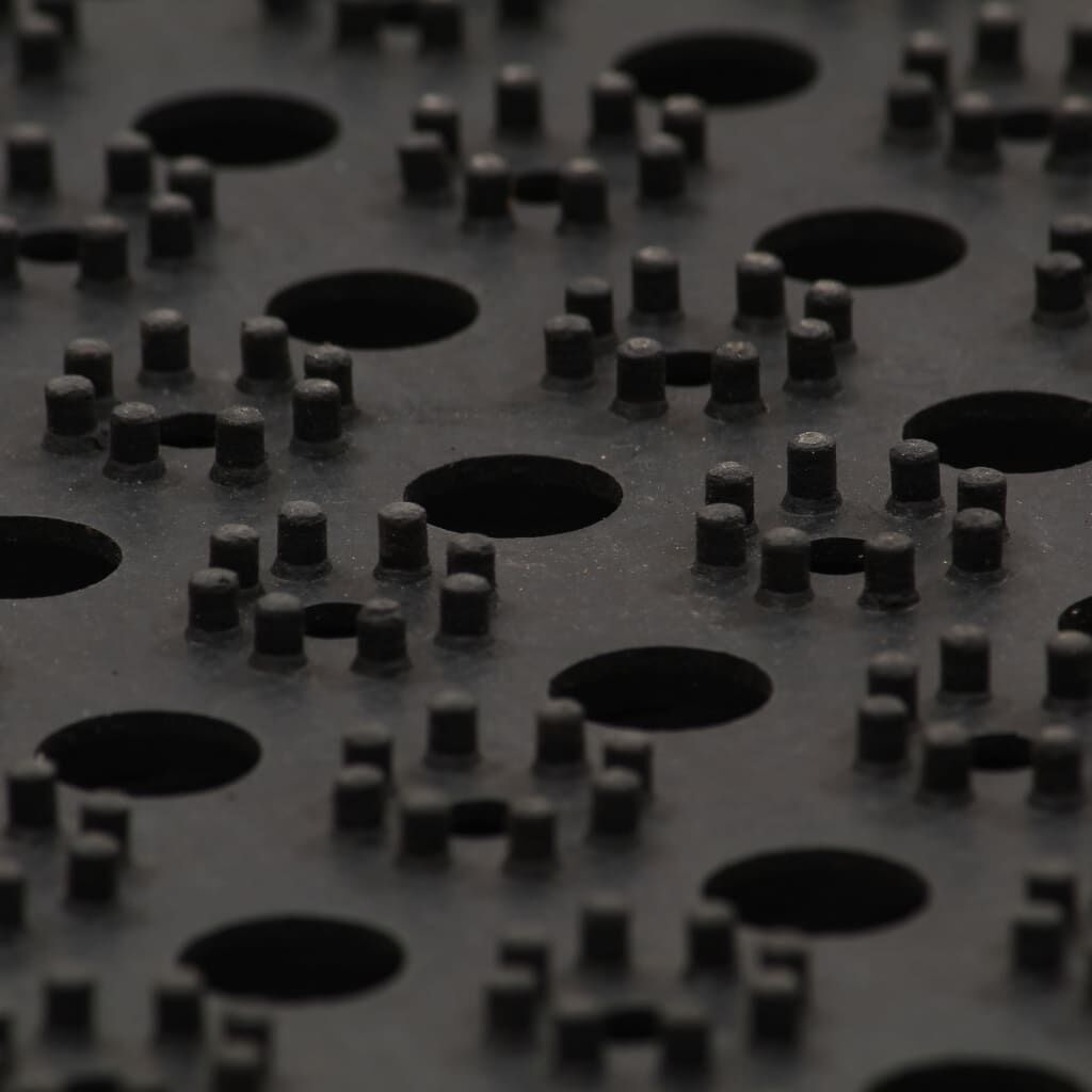 VidaXL Rubbermat 22mm 100x200cm - 34% Korting