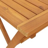 vidaXL Vouwbare Tuintafel 90x55x75cm - Massief Acaciahout (34% Korting!)