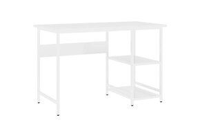 VidaXL Bureau MDF/Metaal Wit - 105x55x72 cm (53% Korting)
