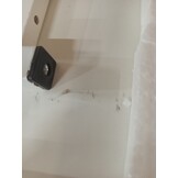 VidaXL Bureau MDF/Metaal Wit - 105x55x72 cm (53% Korting)