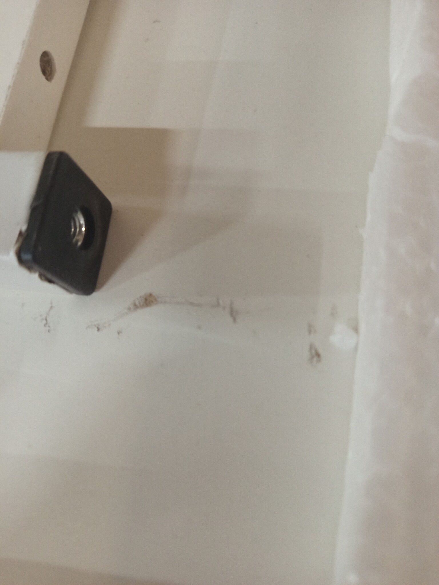 VidaXL Bureau MDF/Metaal Wit - 105x55x72 cm (53% Korting)