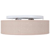 vidaXL Plafondlamp Taupe - 33% Korting - Stoffen Afwerking