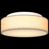 vidaXL Plafondlamp Taupe - 33% Korting - Stoffen Afwerking