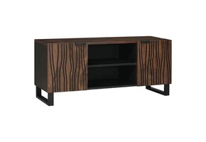 VidaXL TV Kast Massief Mangohout Bruin - 160 cm - 34% Korting!