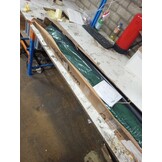 vidaXL Balkonparasol Half 300x155 cm Groen - 52% Korting!