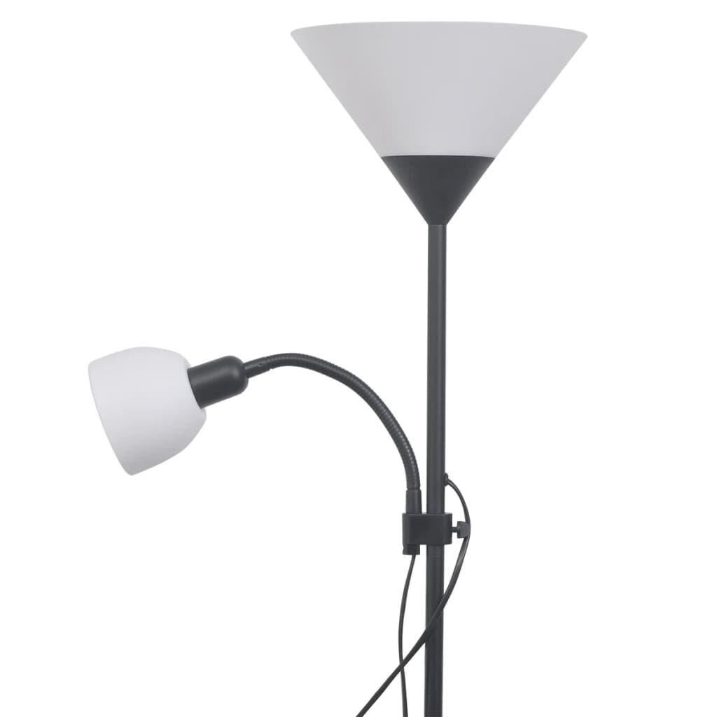 vidaXL Vloerlamp Zwart - 31% Korting