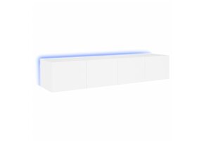 2x vidaXL TV-wandmeubel 80x35x31 cm Wit - 29% Korting