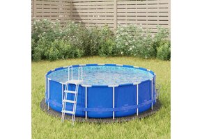 vidaXL Zwembadgrondzeil Ø244 cm - 30% Korting