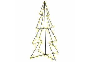 VidaXL Kegelkerstboom (78x120 cm) - 160 LED's (58% KORTING)