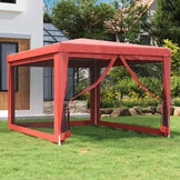 VidaXL Partytent 3x4m Rood - 33% Korting!